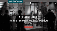 Desktop Screenshot of indiefilmfactory.com